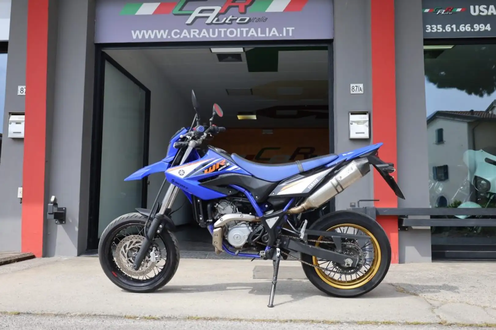 Yamaha WR 125 X Enduro in Ottimo Stato Appena Tagliandata Bleu - 2