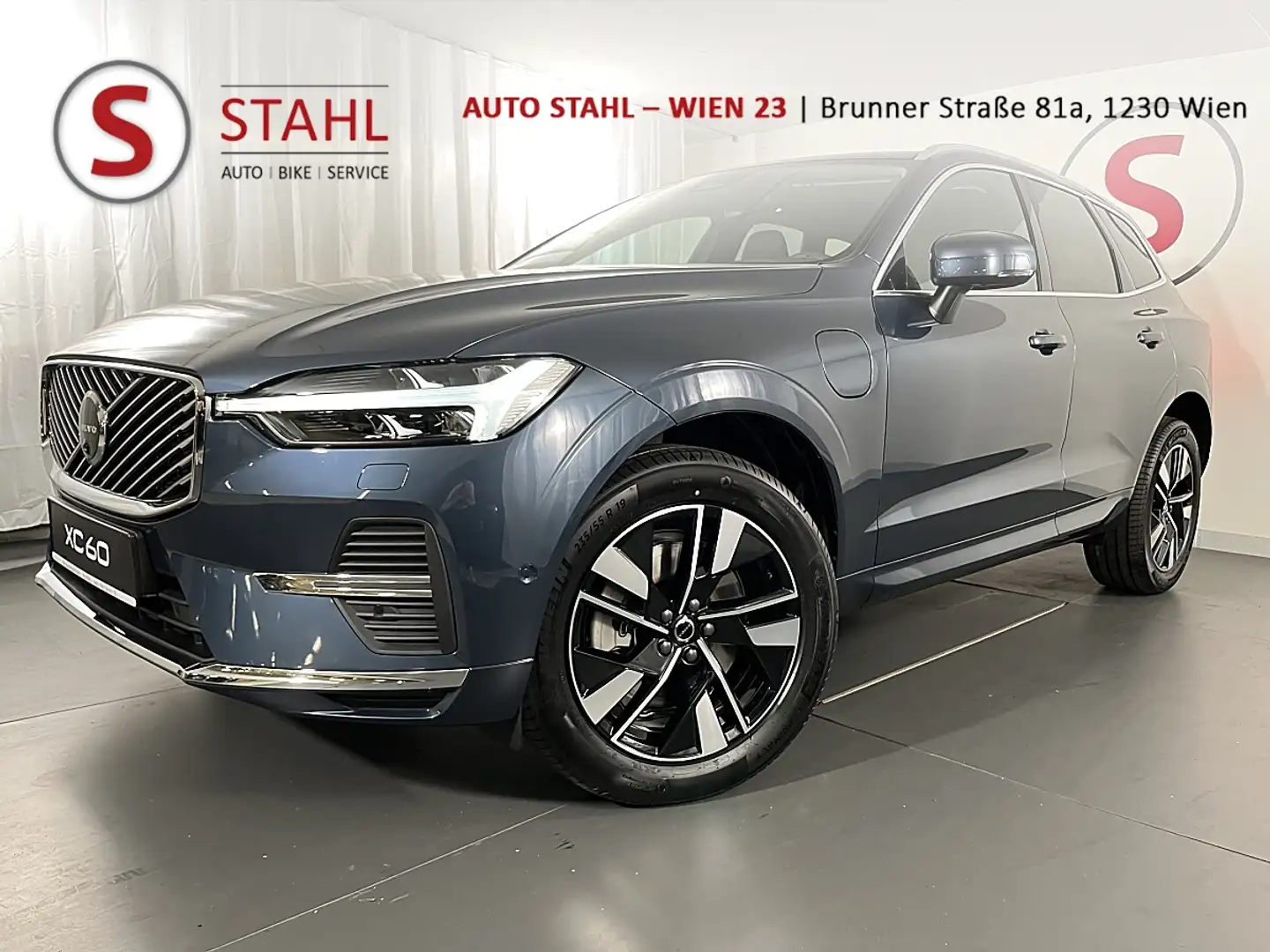 Volvo XC60 T6 Plus Bright Aut. | Auto Stahl Wien 23 Blau - 1
