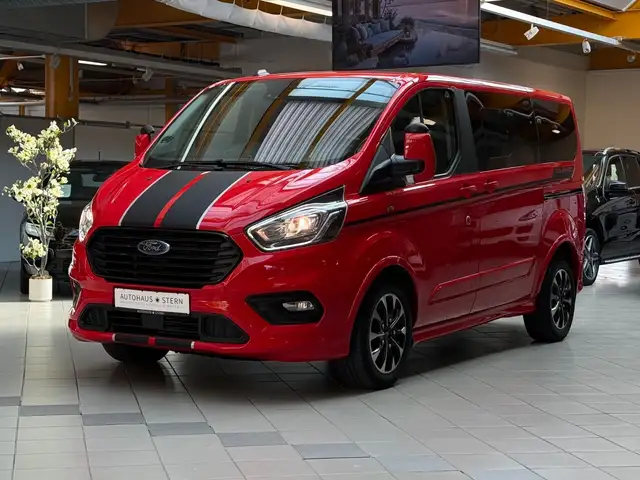 Ford Tourneo Custom Sport|8-Sitzer|Leder|AHK|SHZ|Navi