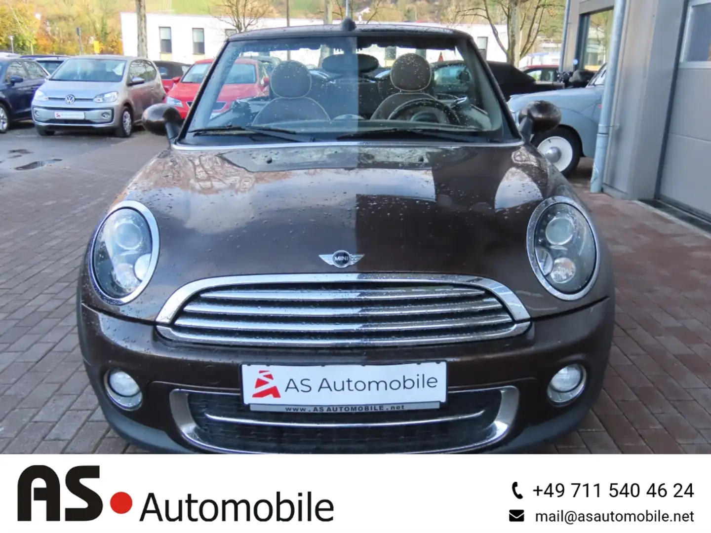 MINI Cooper D Cabrio 1.6D HU10/27*Navi*Leder*SHZ*PDC Bruin - 2