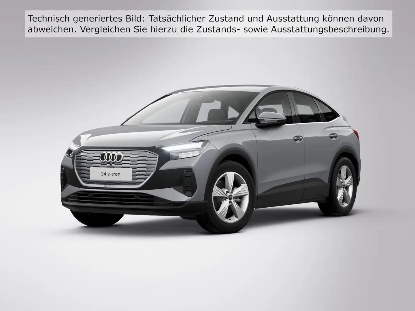 Audi Q4 e-tron Sportback 35 Navi SHZ Assistenz Paket Grau - 2
