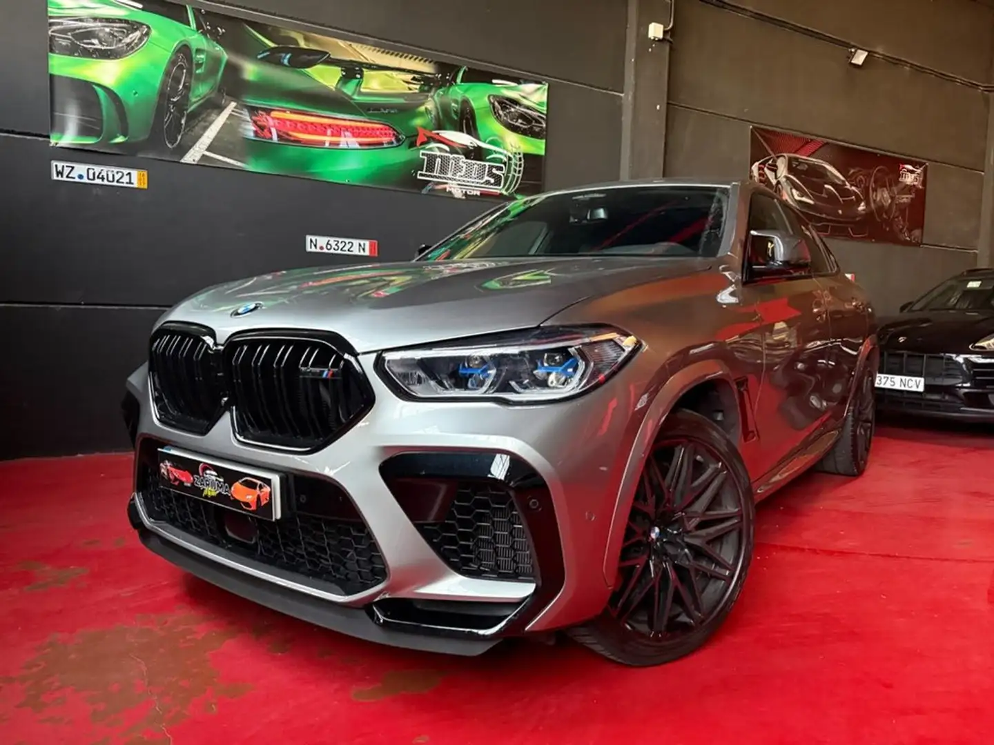 BMW X6 M Competition Gris - 1