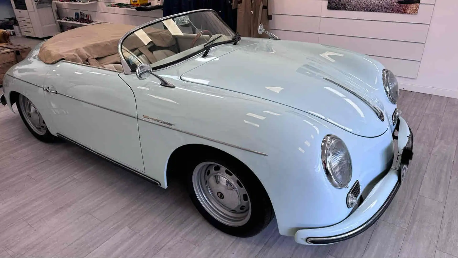 Porsche 356 356 REPLIQUE Blau - 2