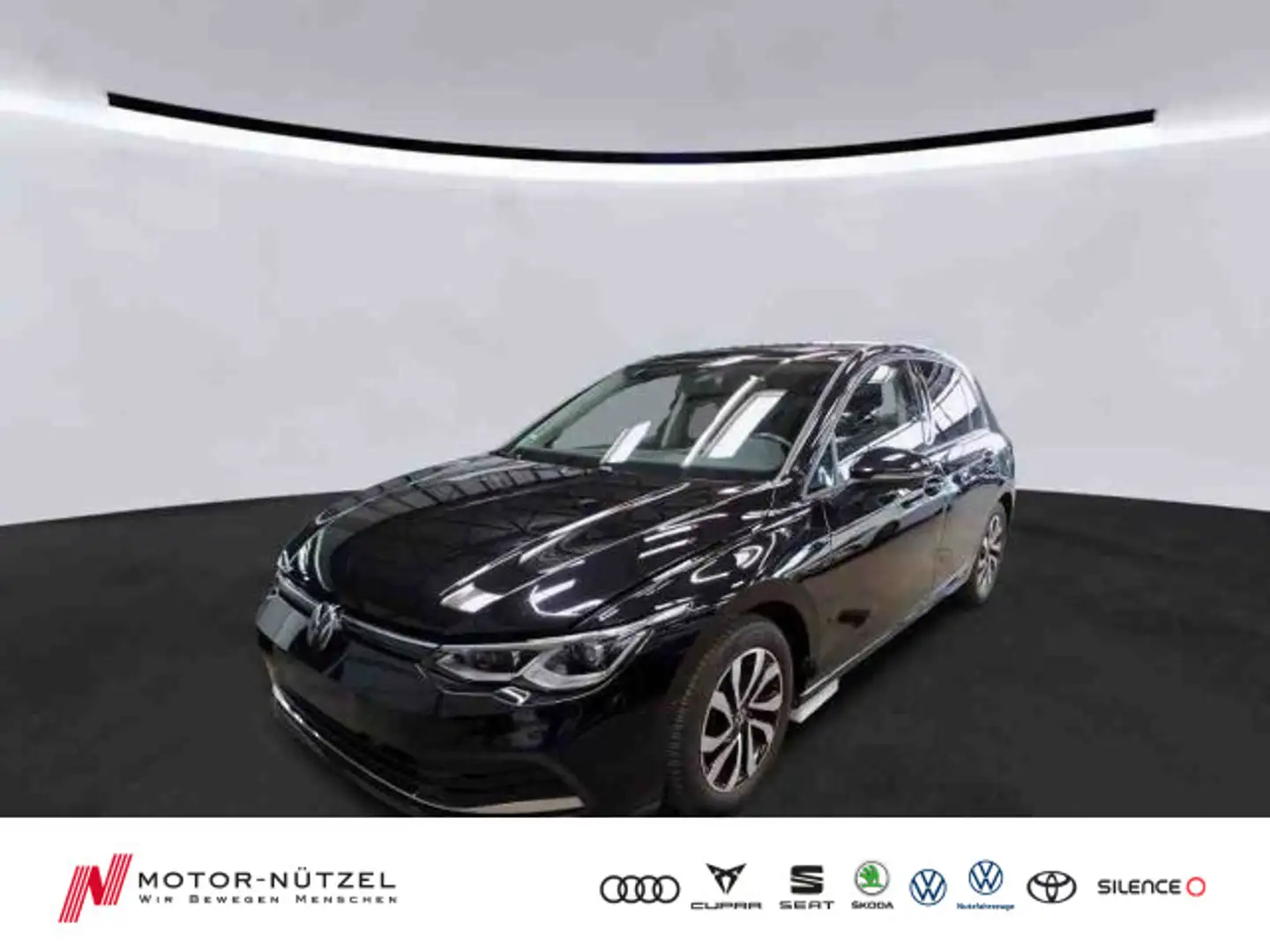 Volkswagen Golf VIII 2.0TDI DSG 5JG+MATRIX+NAV+AHK+PANO+HuD Schwarz - 1