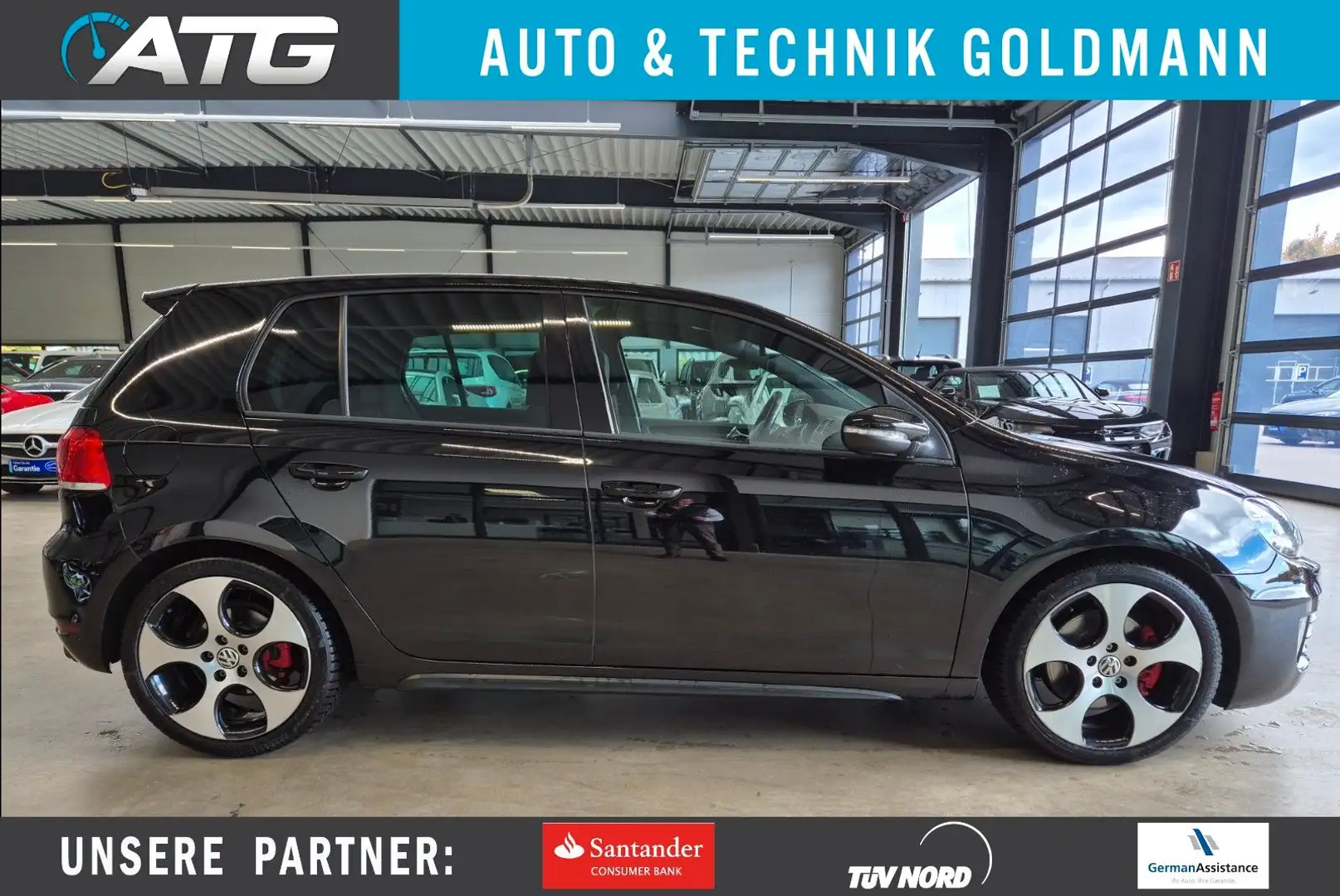 Volkswagen Golf GOLF VI GTI SITZHZ PDC DETROIT ALU TÜV+SERV NEU Schwarz - 1