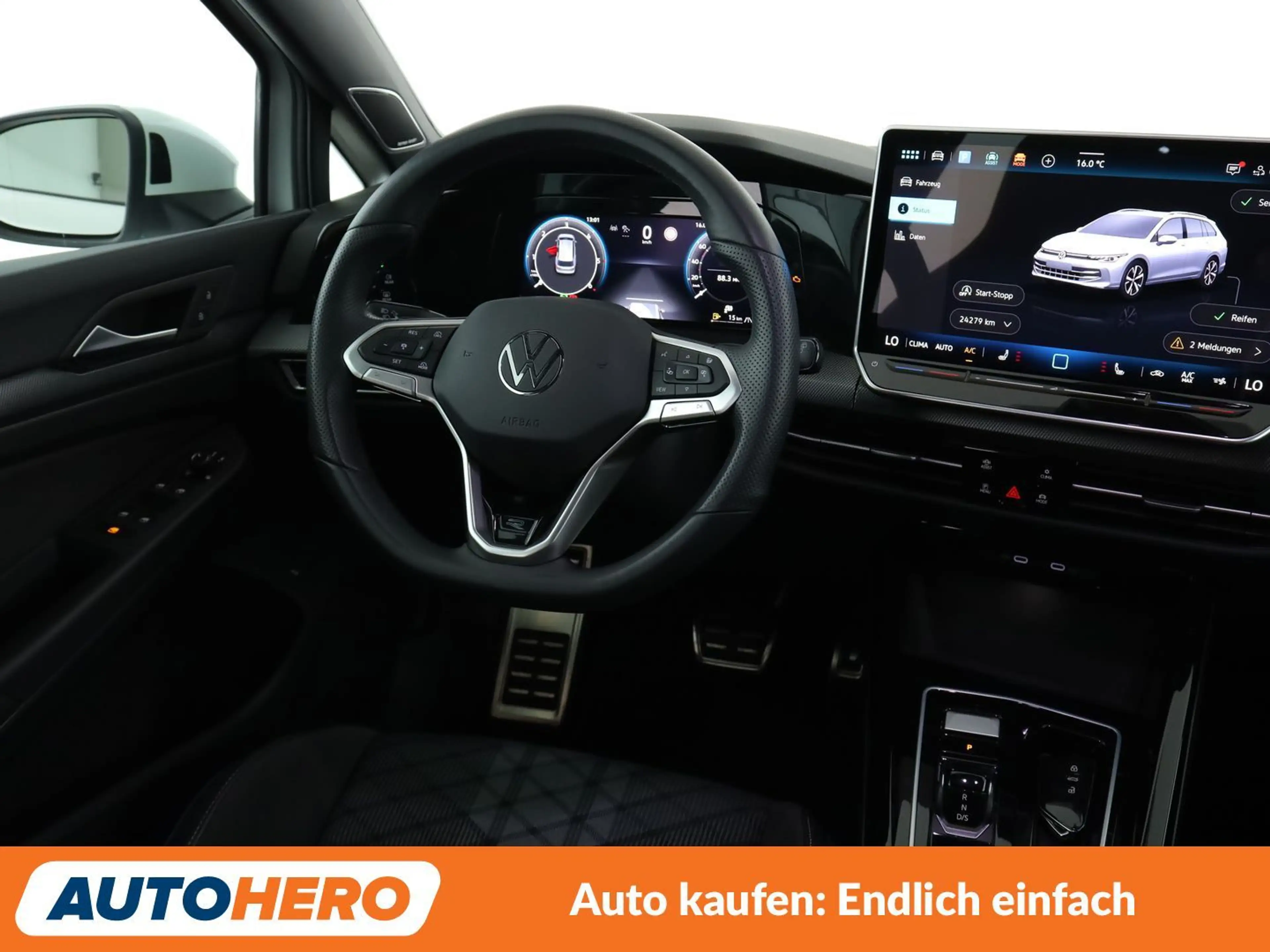Volkswagen Golf 2.0 TDI R-Line Aut.*HUD*MATRIX*ACC*360*AHK*PANO* — photo 13