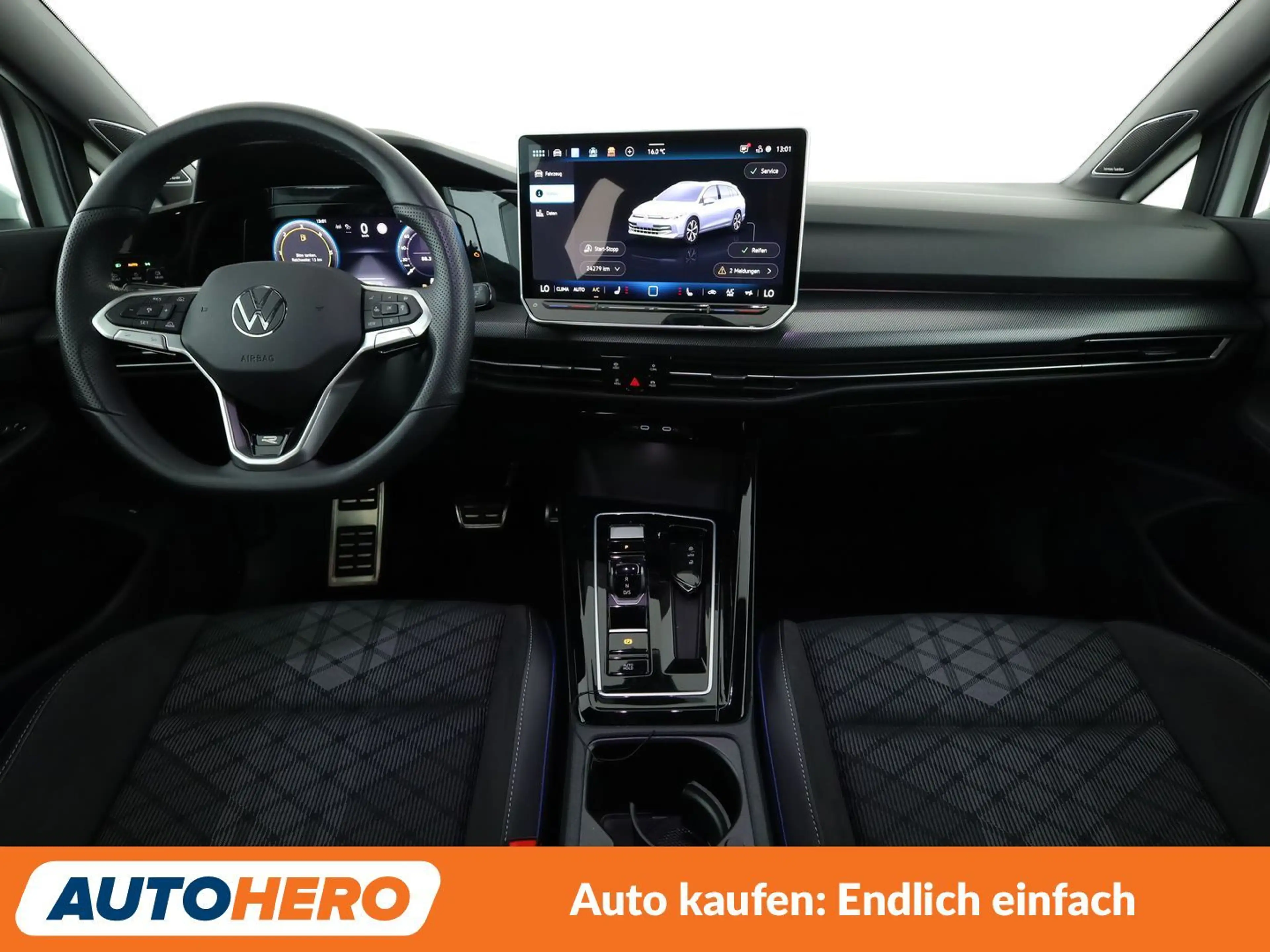 Volkswagen Golf 2.0 TDI R-Line Aut.*HUD*MATRIX*ACC*360*AHK*PANO* — photo 12