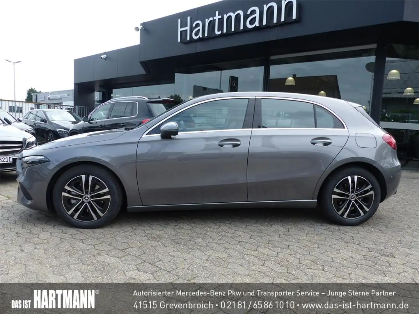Mercedes-Benz A 180 PROGRESSIVE+MBUX+NAVI+TOTW-ASS.+SPGL-PAKET Gri - 2
