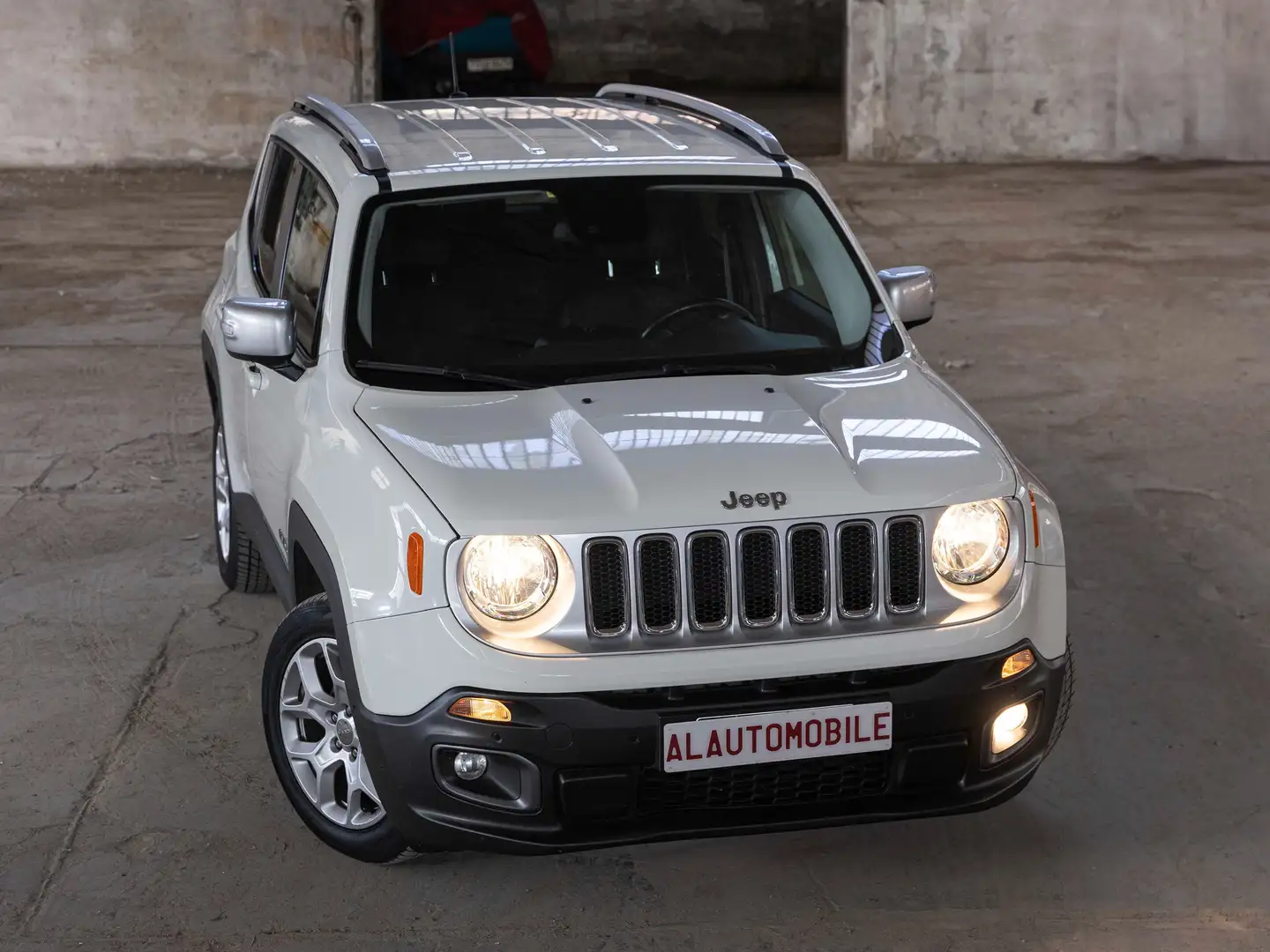 Jeep Renegade 1.6 mjt Limited 120cv auto* Euro6* Unipro* Pronta! Weiß - 1