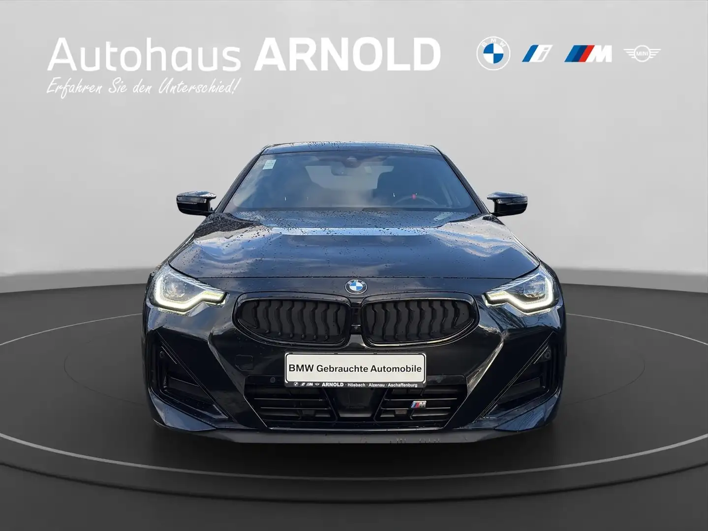 BMW 240 M240i xDrive Coupé Head-Up LED ACC Harman Kardon Schwarz - 2