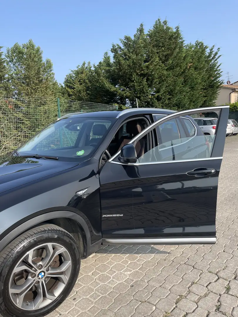 BMW X3 xdrive20d Business Advantage auto Nero - 2