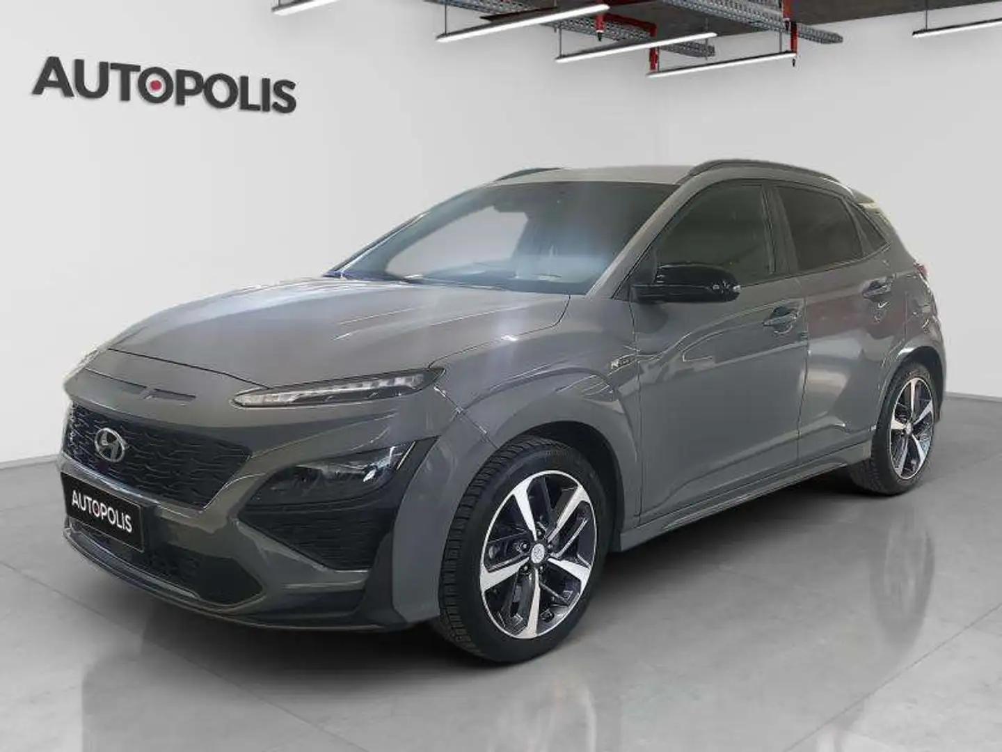 Hyundai KONA 1.6 T-DGI198 7DCT N-LINE SKY Grijs - 1
