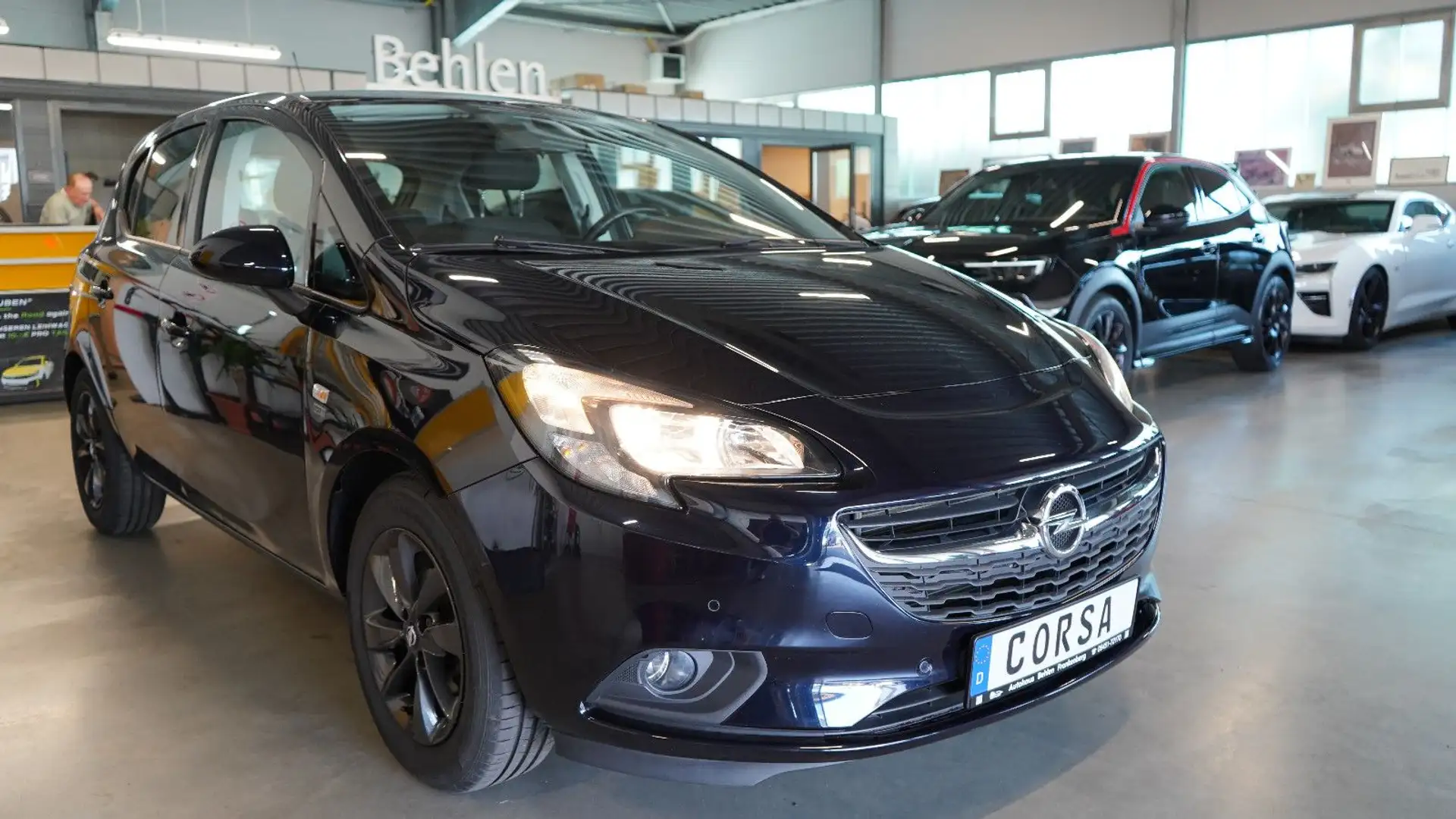 Opel Corsa E 120 Jahre - IntelliLink/Kamera/PDC/Klima Blau - 2