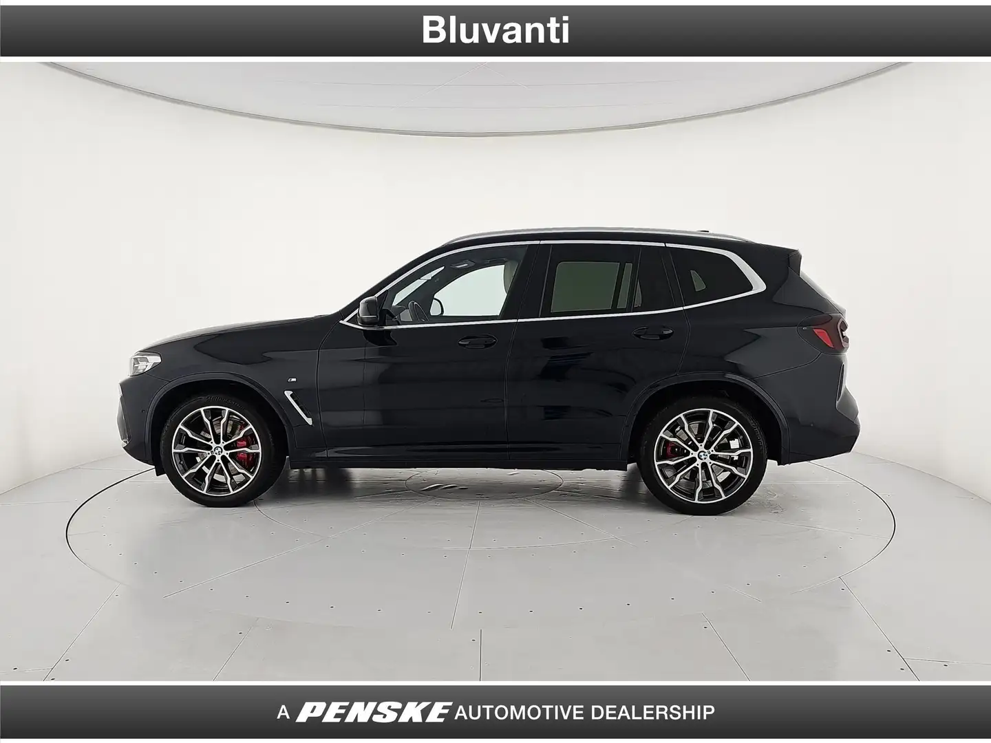 BMW X3 xDrive20d 48V Msport Schwarz - 2