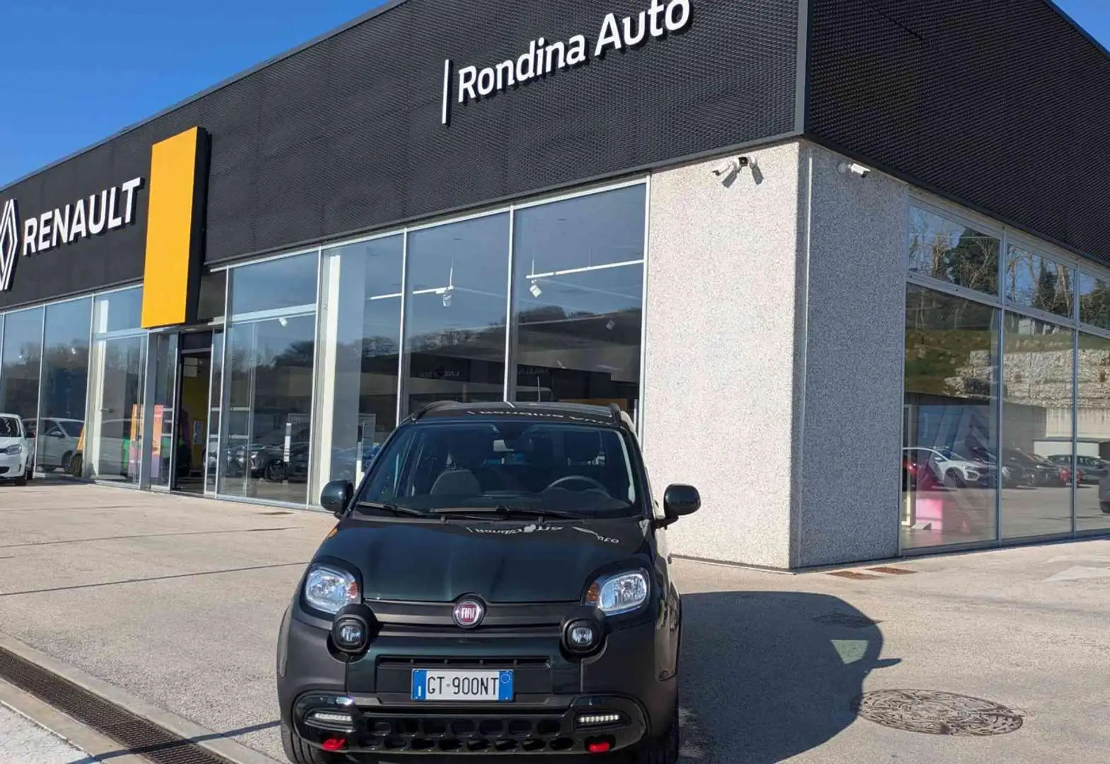 Fiat Panda Cross 1.0 FireFly S&S Hybrid Grün - 1