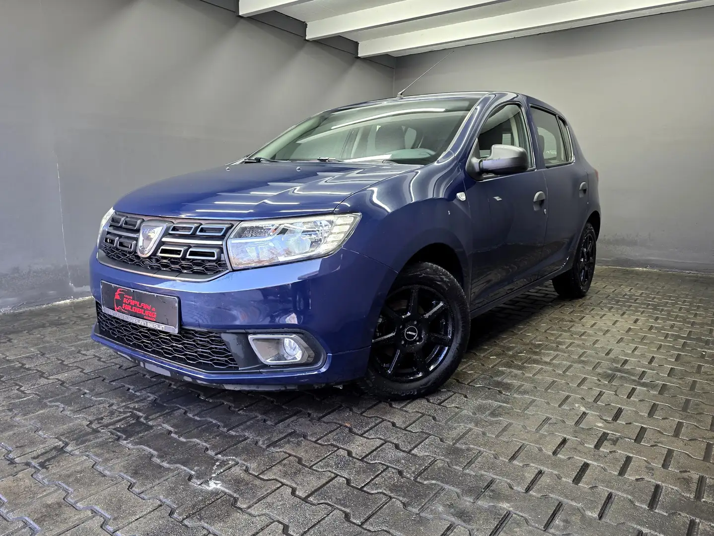 Dacia Sandero II Essential, KLIMA, LED SCHEINWERFER, 1 .HAND Blauw - 1