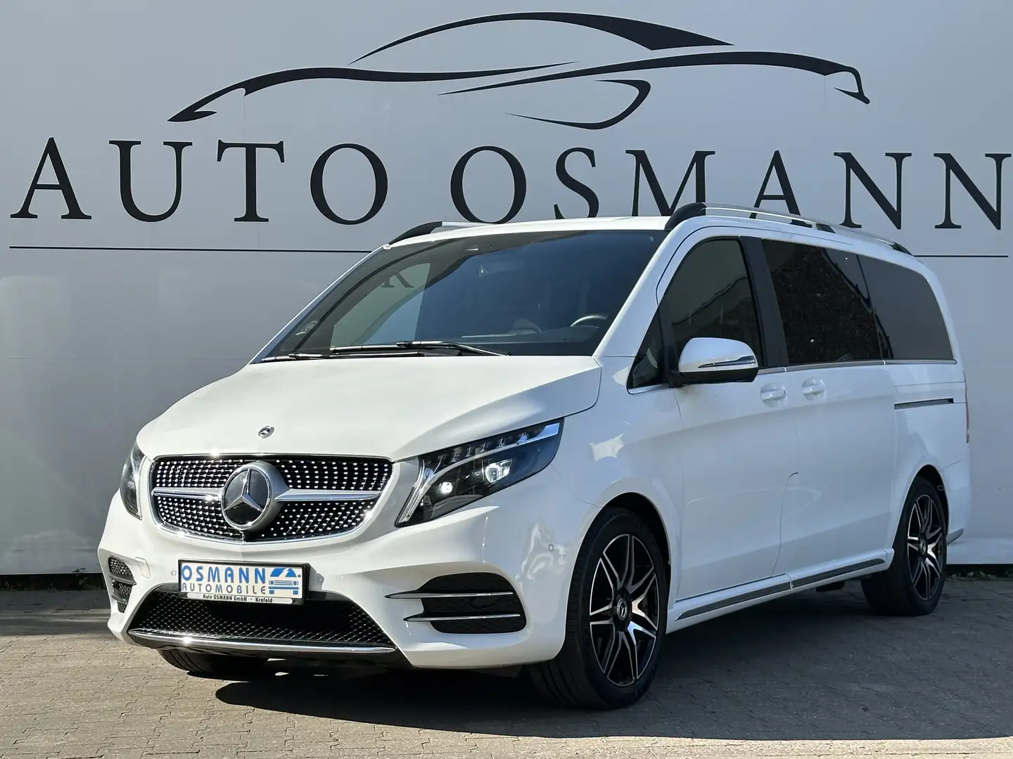 Mercedes-Benz V 300 d lang 9G-TRONIC AMG LINE Blanc - 1