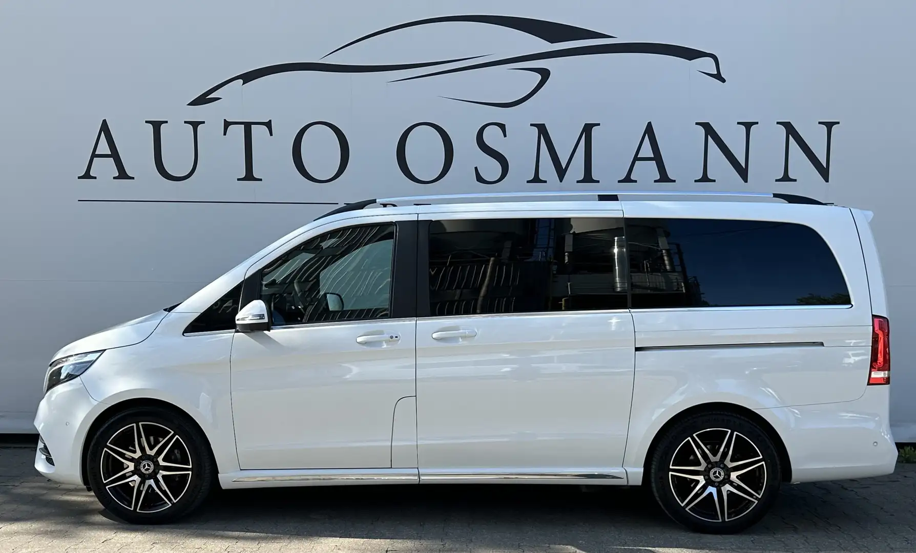 Mercedes-Benz V 300 d lang 9G-TRONIC AMG LINE Blanc - 2