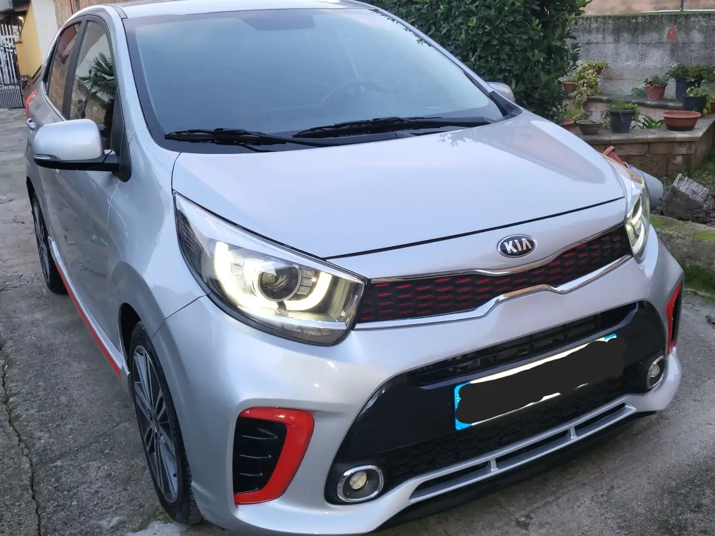 Kia Picanto 1.0 tgdi GT Line Adas Pack Argento - 1