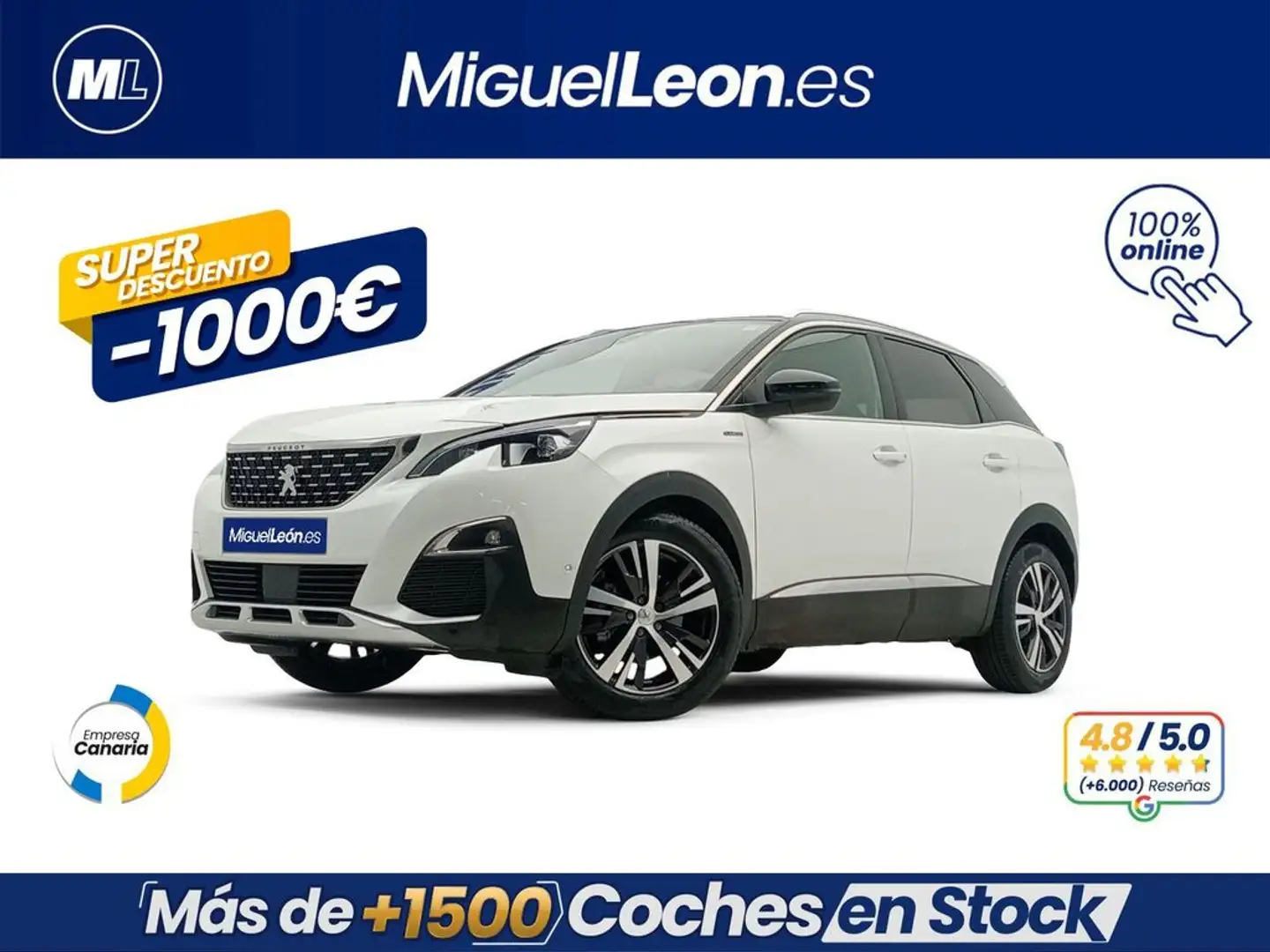 Peugeot 3008 1.2 PureTech S&S Style 130 Blanco - 1