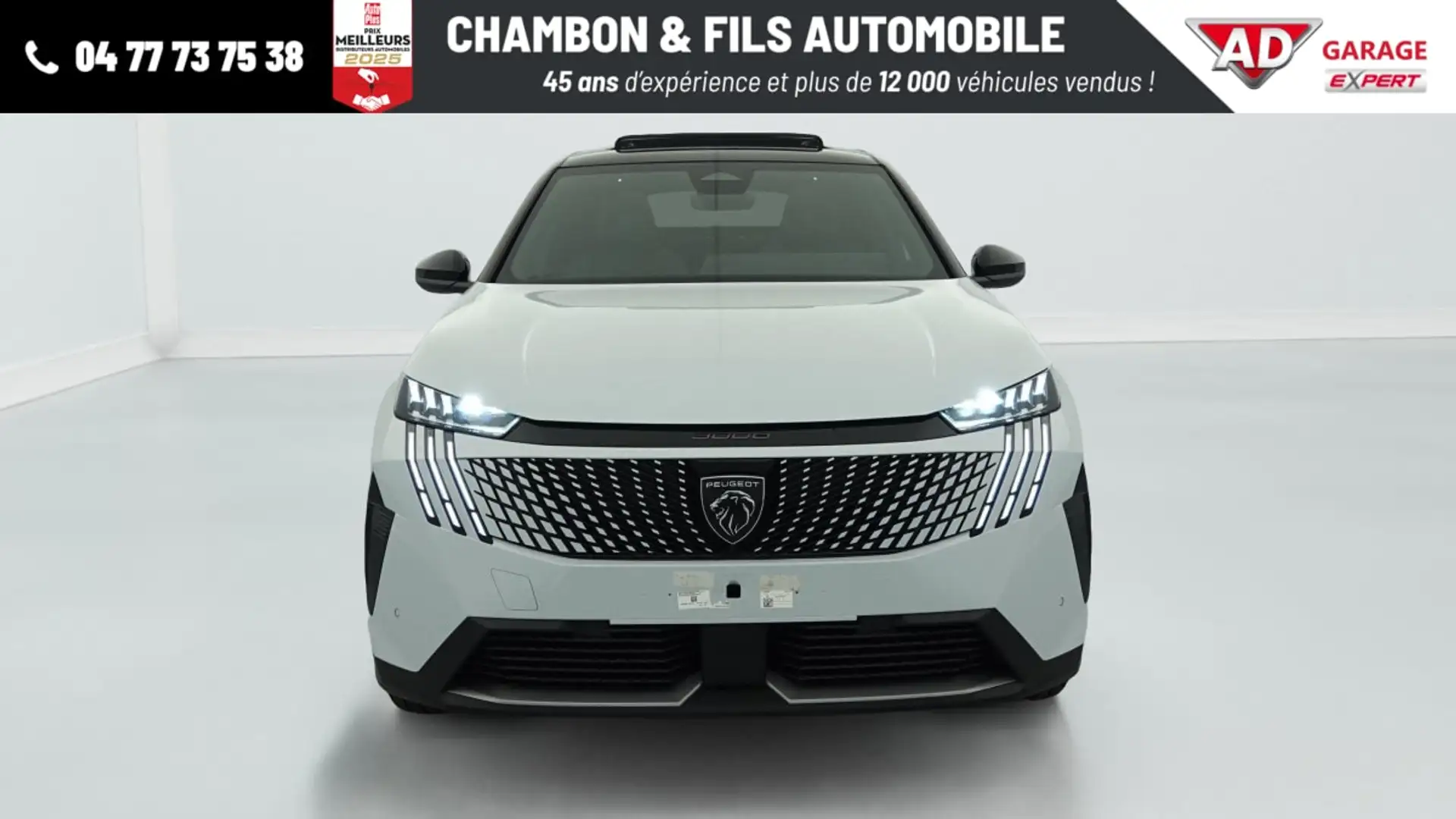 Peugeot 3008 Hybrid 145 e-DCS6 GT Gris - 2