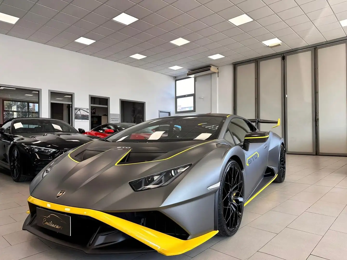 Lamborghini Huracán STO/ CARBON+LIFT+TELEMETRIE ADPERSONAM Grigio - 1