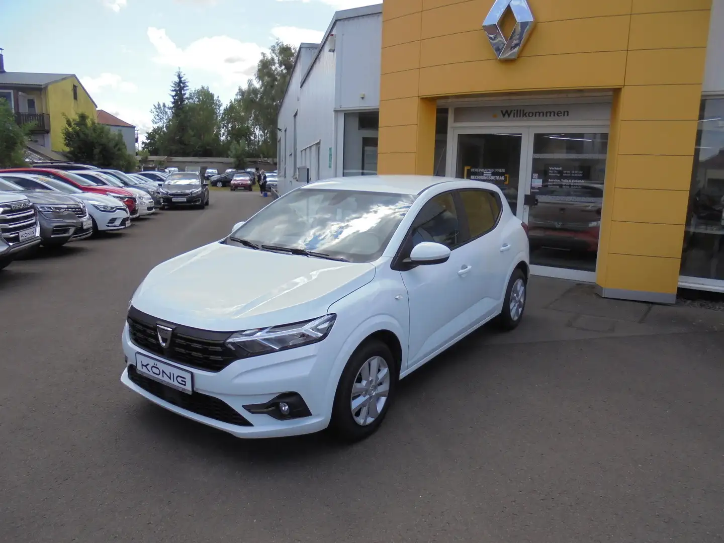 Dacia Sandero Comfort TCe 100 Weiß - 1