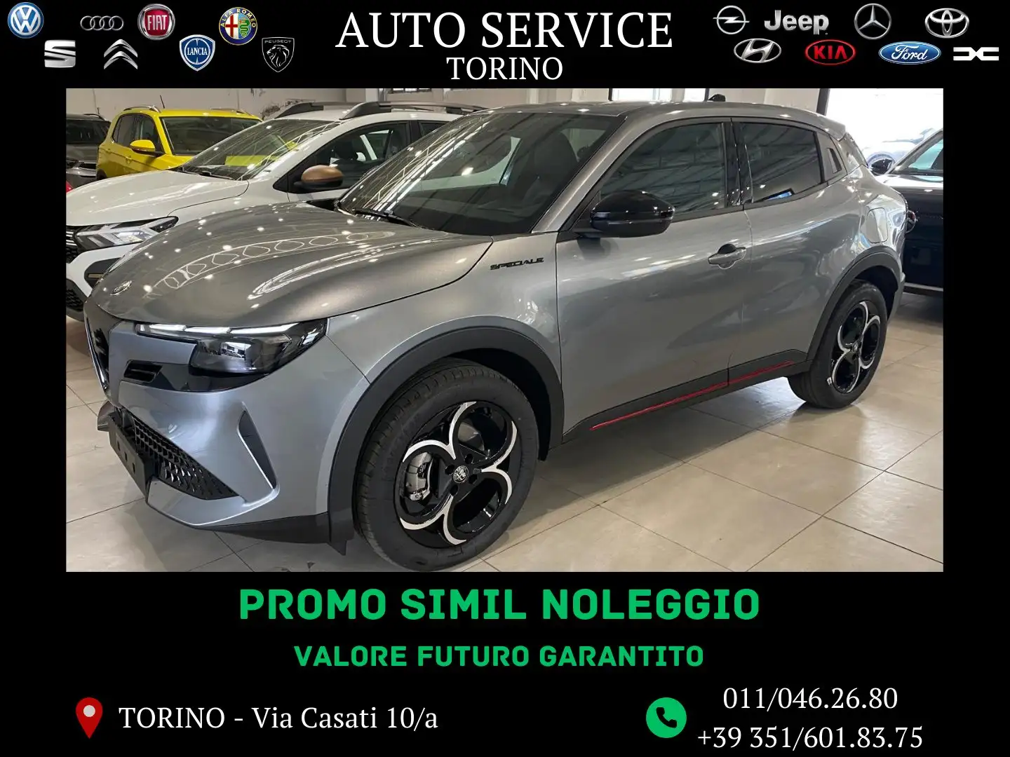 Alfa Romeo Junior 1.2 ibrida Speciale 136cv PROMO SIMIL NOLEGGIO Grau - 1