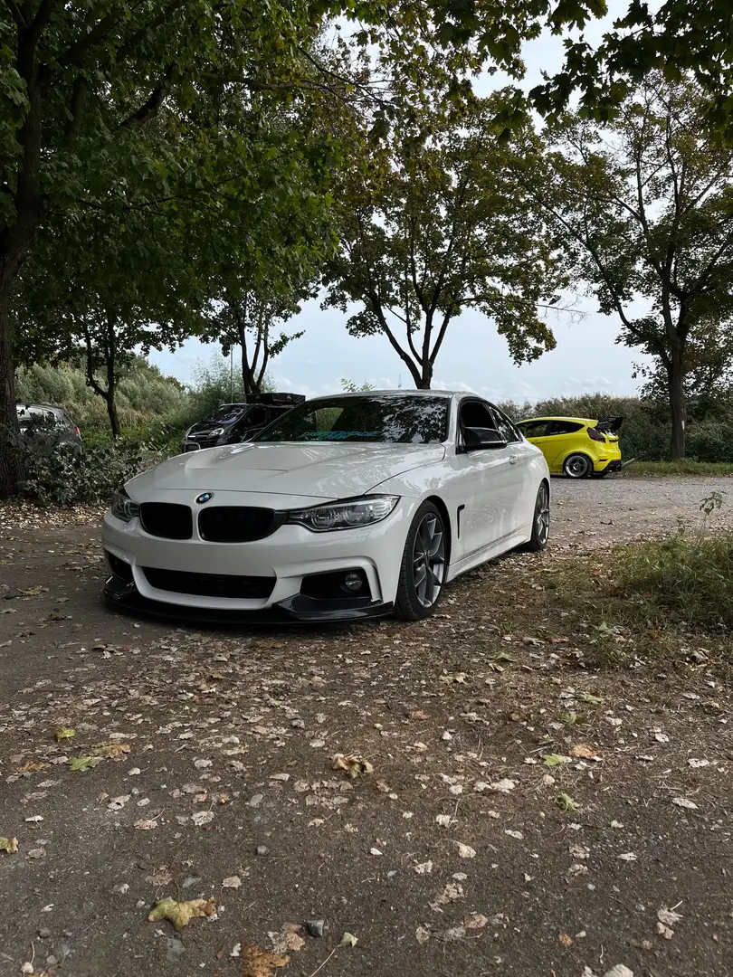 BMW 435 435i Coupe Bianco - 1