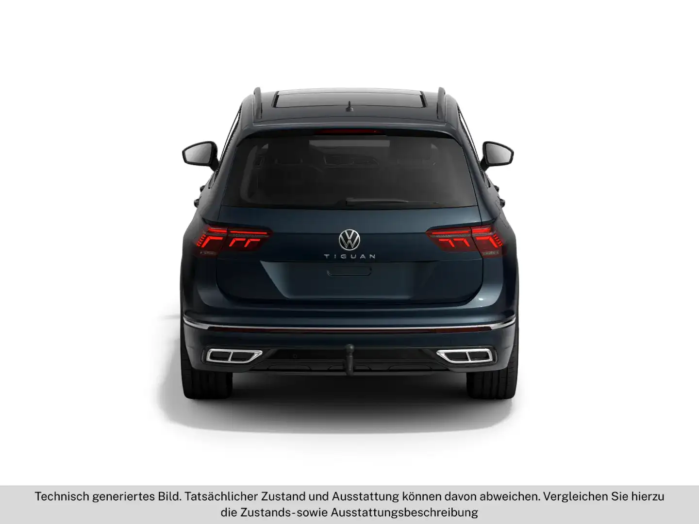 Volkswagen Tiguan R-Line eHybrid DSG Bleu - 2