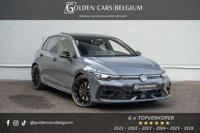 Volkswagen Golf R 4MOTION 'Black Edition' PANO/MATRIX/AKRAPOVIC/ACC/CAMERA/H&K/19"