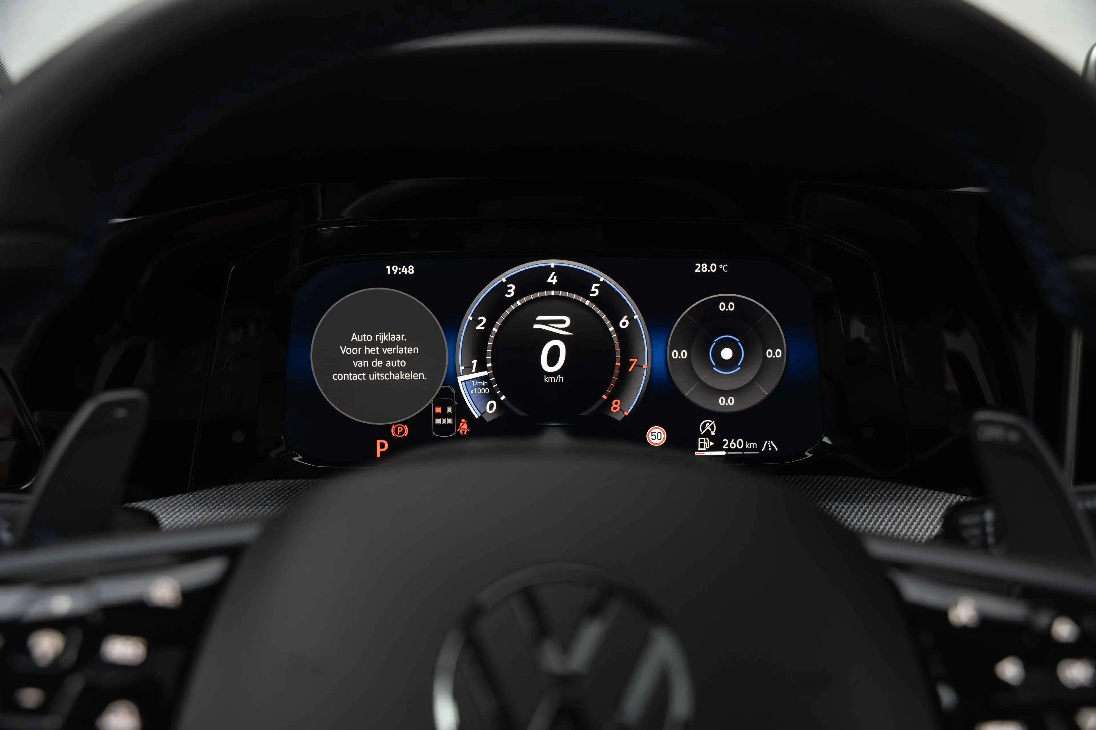 Volkswagen Golf R 4MOTION 'Black Edition' PANO/MATRIX/AKRAPOVIC/ACC/CAMERA/H&K/19" — photo 13