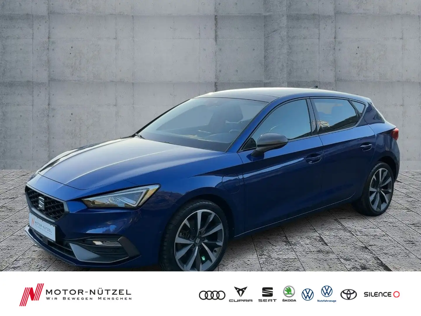 SEAT Leon FR-LINE 1.4 eHYBRID LED+NAVI+PANO+ACC+DCC Blau - 1