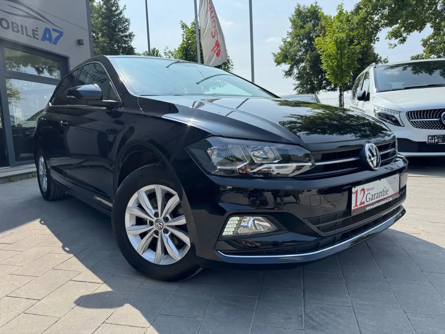 Volkswagen Polo VI Highline Noir - 1