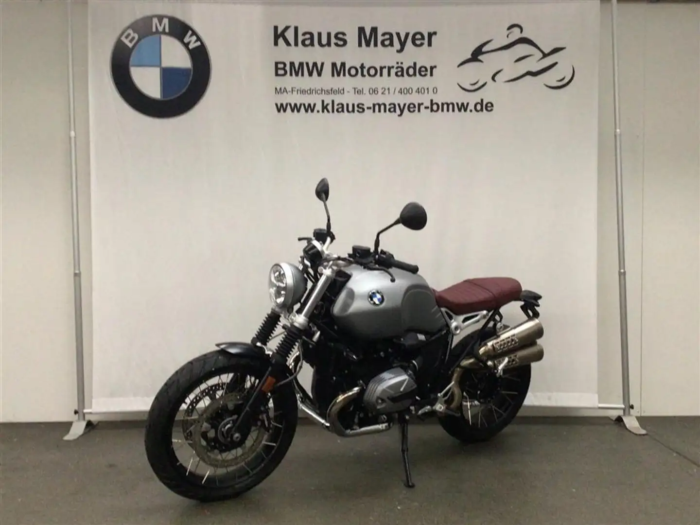 BMW R nineT 0 Gris - 1