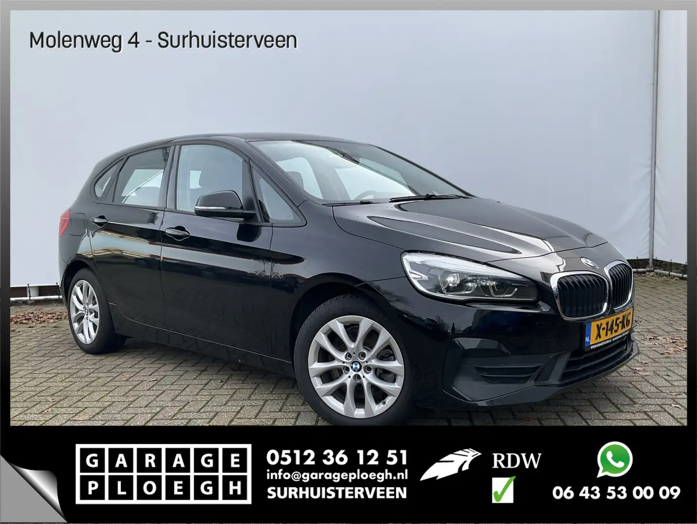 BMW 225 2-serie 225xe iPerformance Navi Stoelverw Clima Pl Zwart - 1