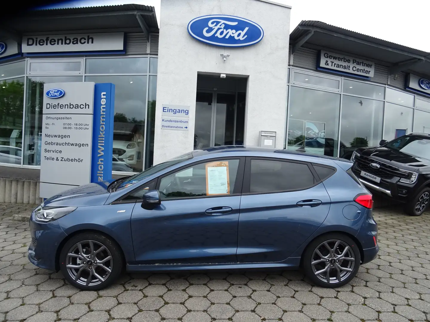 Ford Fiesta 1.0 Ecoboost ST-Line +Winter-Paket+Navi+Kamera Azul - 2