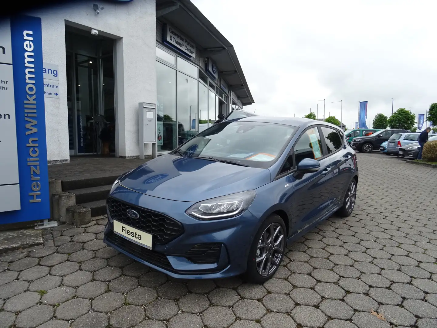 Ford Fiesta 1.0 Ecoboost ST-Line +Winter-Paket+Navi+Kamera Azul - 1