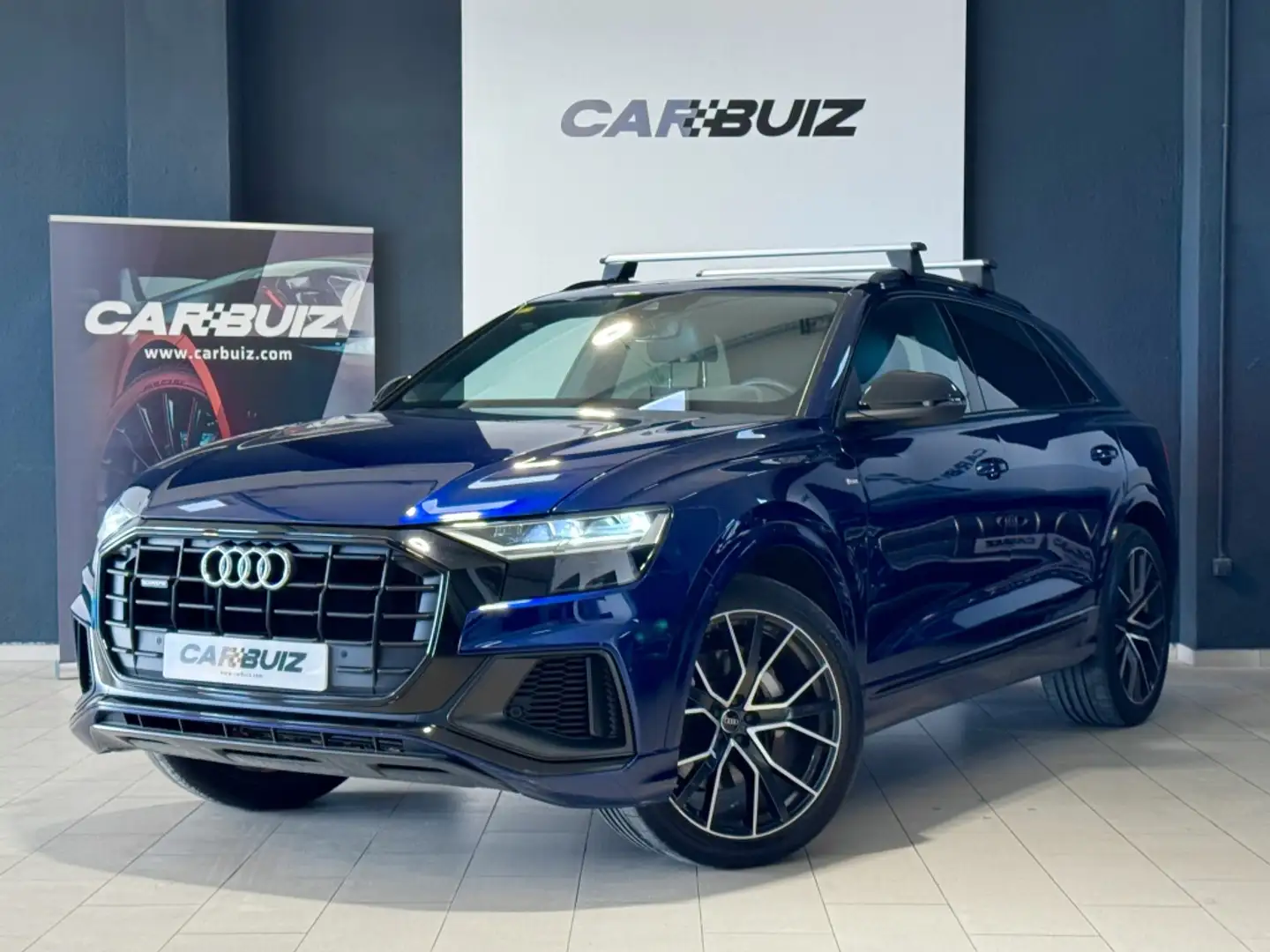 Audi Q8 45 TDI S line quattro tiptronic Azul - 1