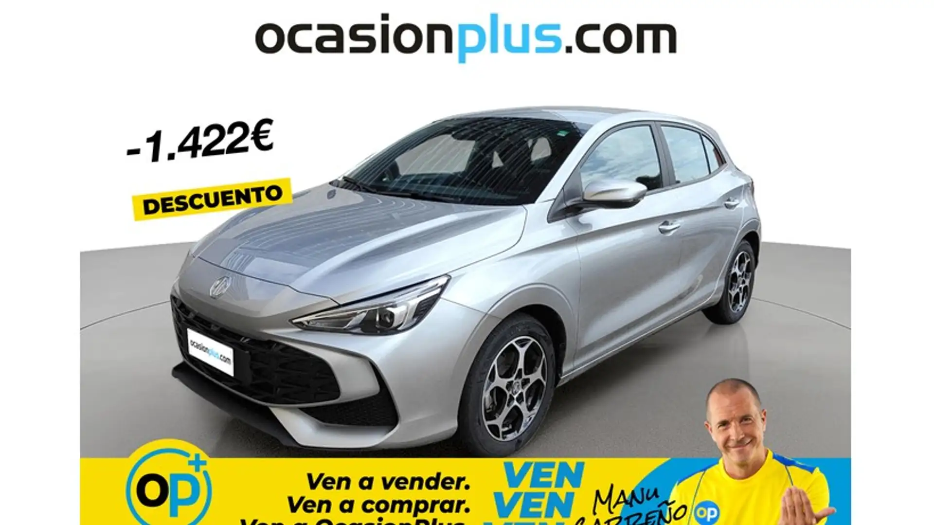 MG MG3 3 1.5 Comfort Plateado - 1