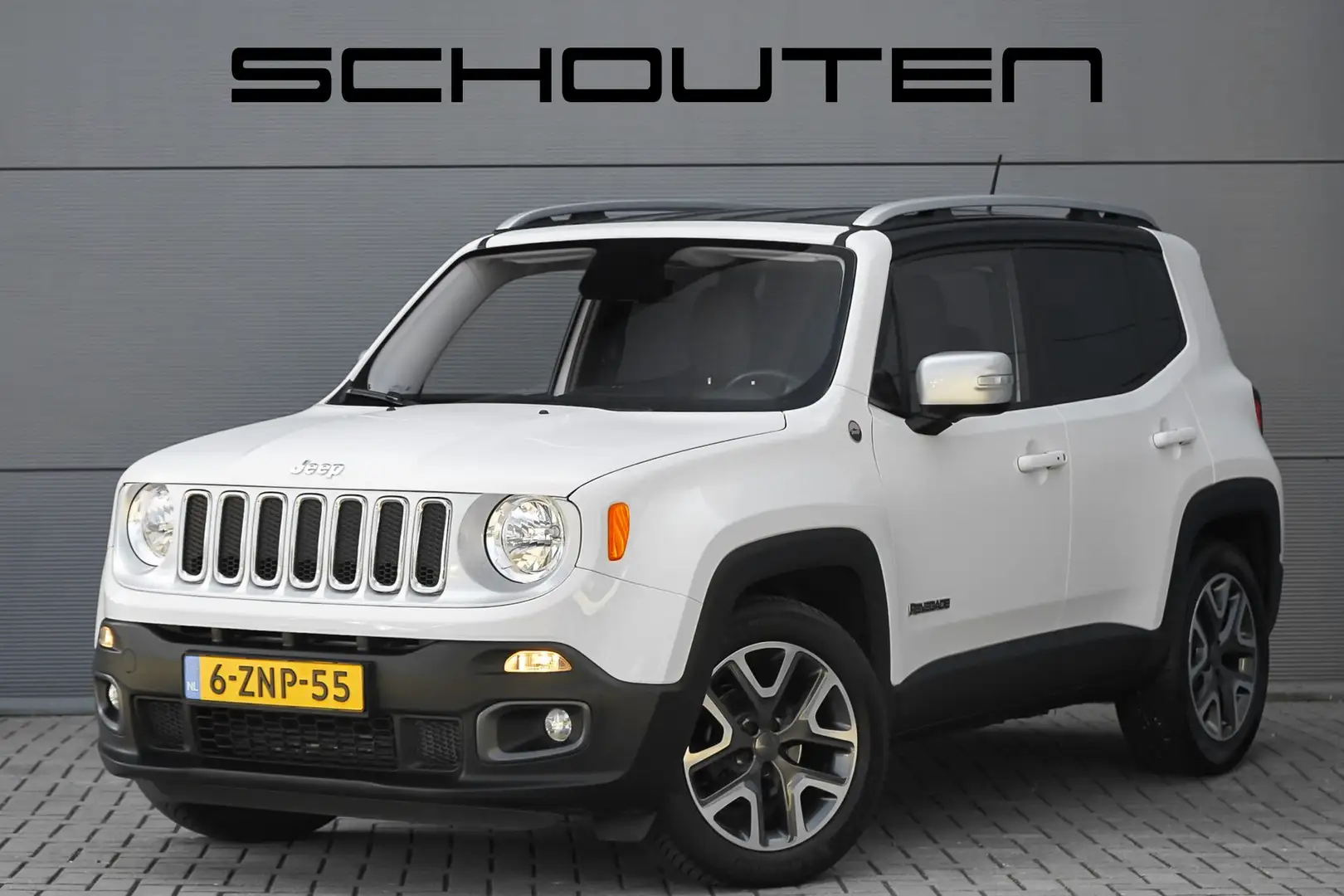 Jeep Renegade 1.4 MultiAir 140PK Opening Edition Navi Trekhaak E Wit - 1