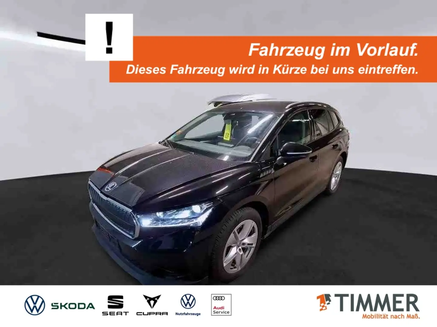 Skoda Enyaq 60 LOFT +WÄPU +MATRIX +ACC +19" +RKAM +NAVI + Schwarz - 1