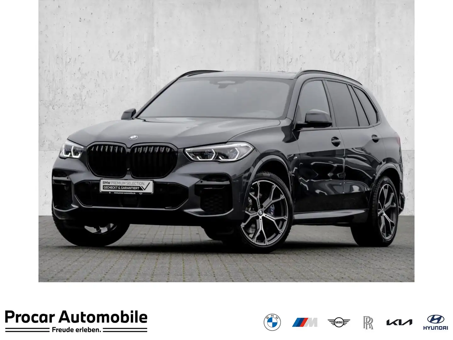 BMW X5 xDrive30d M SPORT+AHK+HuD+PANO+STANDHZG+DA PROF Grau - 1