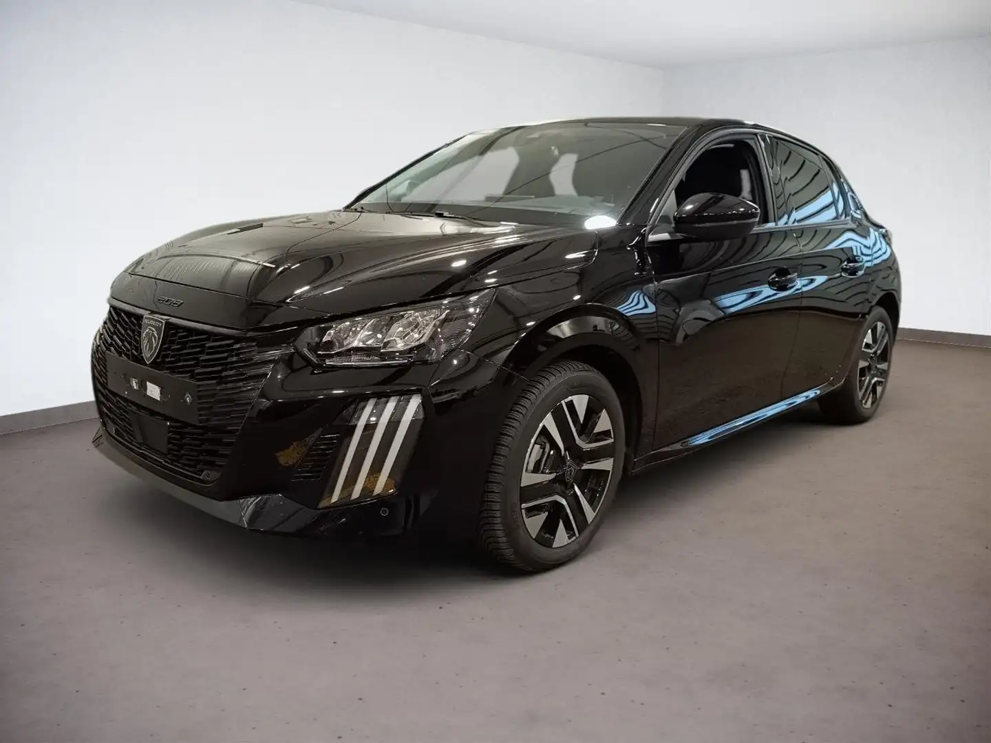 Peugeot 208 Allure Pure Tech 100 EAT8 Schwarz - 1
