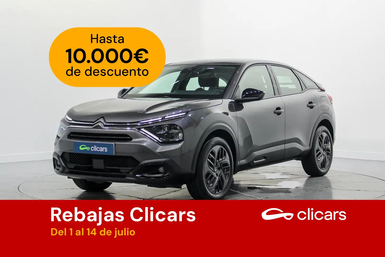 Citroen C4 1.2 PureTech Plus S&S EAT8 130 Gris - 1