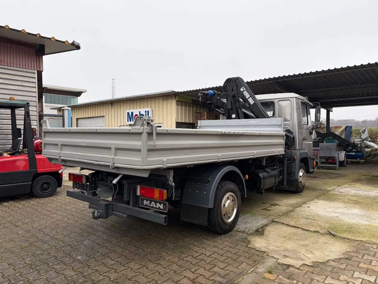 MAN L2000 Dreiseitenkipper Kran Hiab 060-2 TÜV NEU, foto 5
