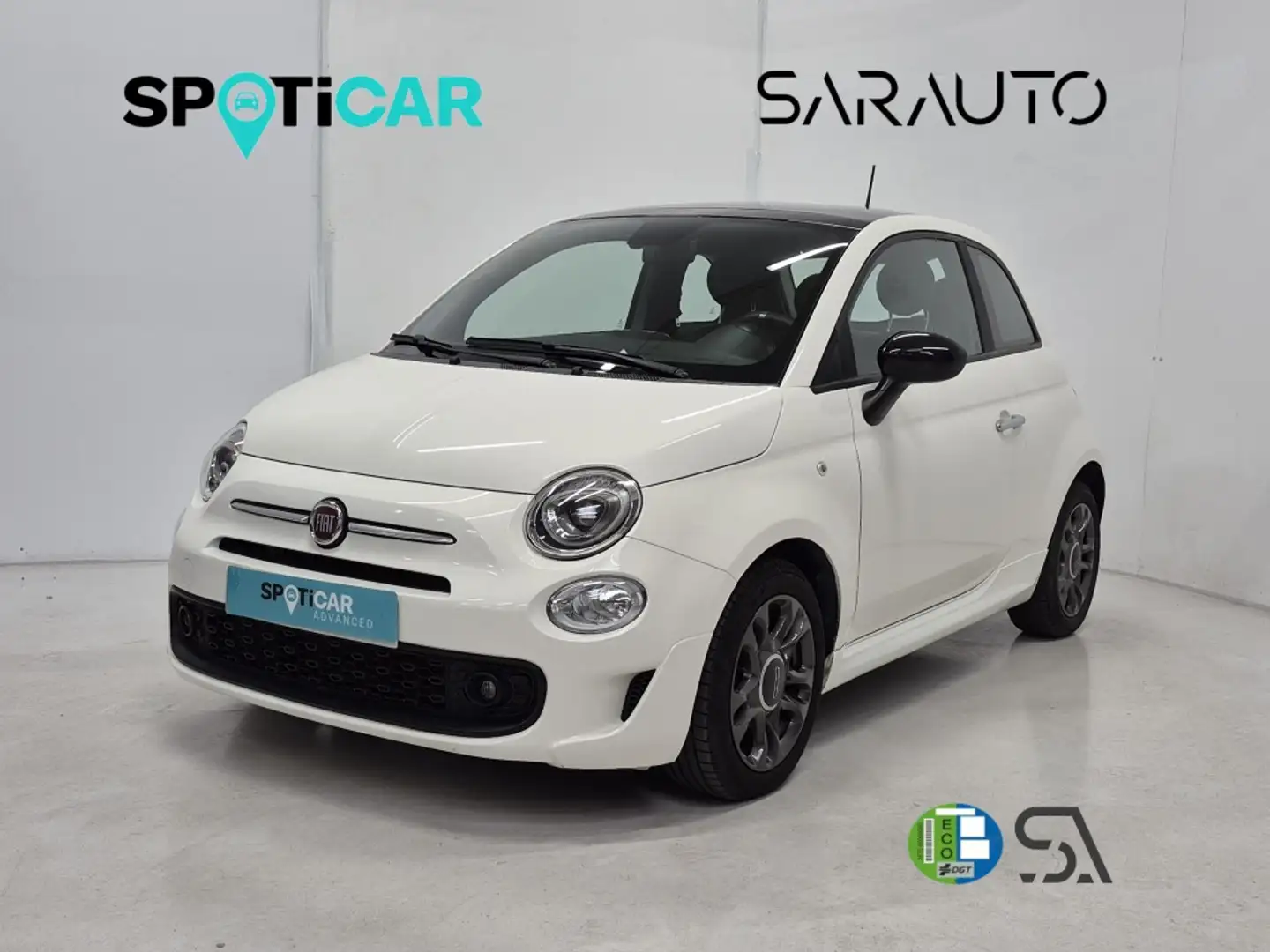 Fiat 500 1.0 Hybrid Connect 52kW Blanco - 1