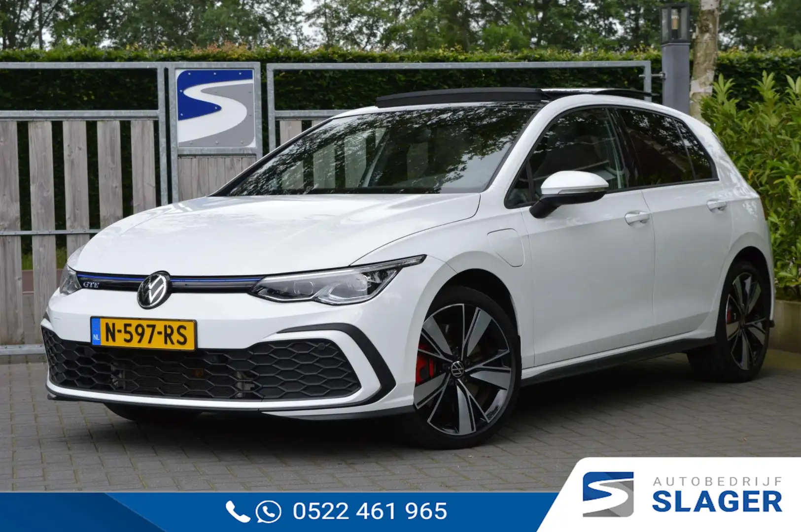 Volkswagen Golf GTE 1.4 eHybrid - Pano|ACC|Lane|Camera|Stoel en stuurv Wit - 1