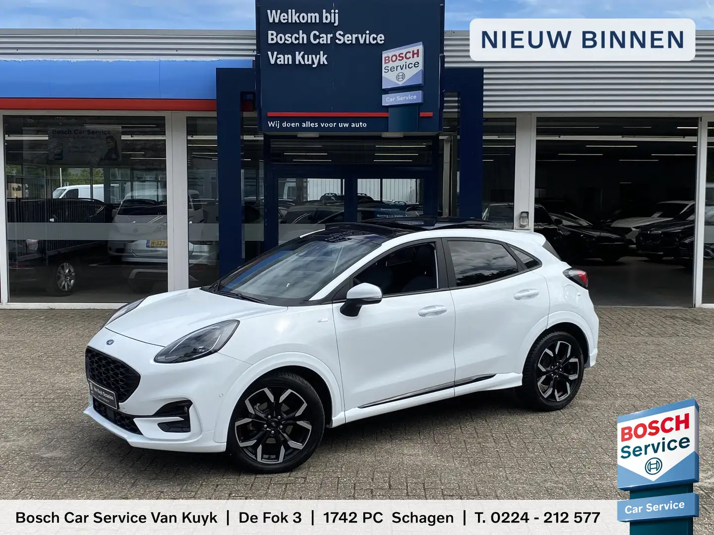 Ford Puma 1.0 EcoBoost Hybrid ST-Line X / NL-Auto / Half-Led Wit - 1