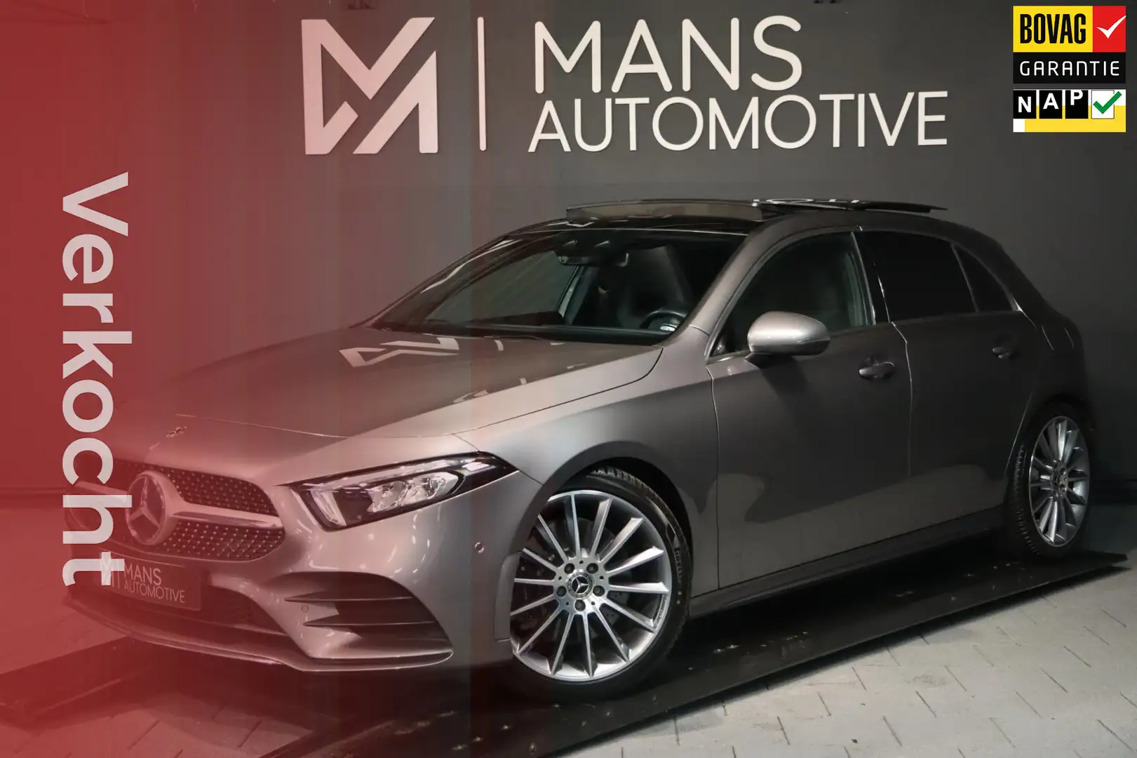 Mercedes-Benz A 250 A AMG / PANODAK / CAMERA / ALCANTARA / CARPLAY / 1 Grijs - 1